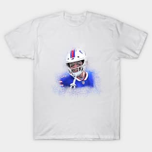 BUFFALO BILLS PLAYER-DAWSON KNOX-FAN ART T-Shirt